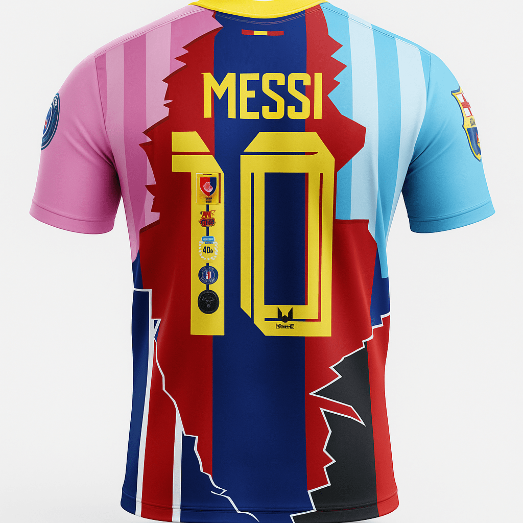 Messi Legacy Tribute Football Jersey