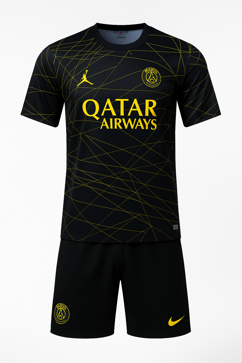 MBappe PSG Embroidered Away Kid Kit™