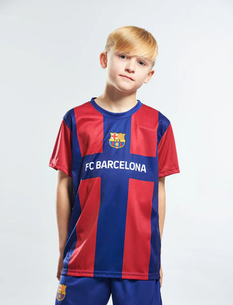 Messi 10 Barcelona Home Kids Kit