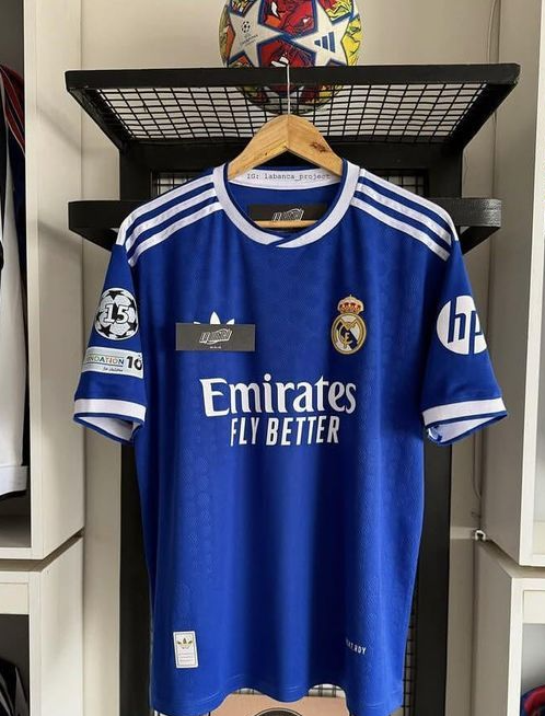Real Madrid Embroidered Jersey – Maphebe 10 & Bellingham 5 (2025/26 Edition)