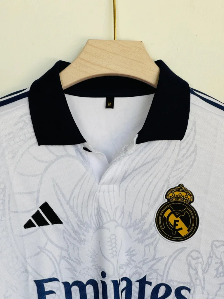 Real Madrid White Dragon Shirt – Ronaldo #7 Edition