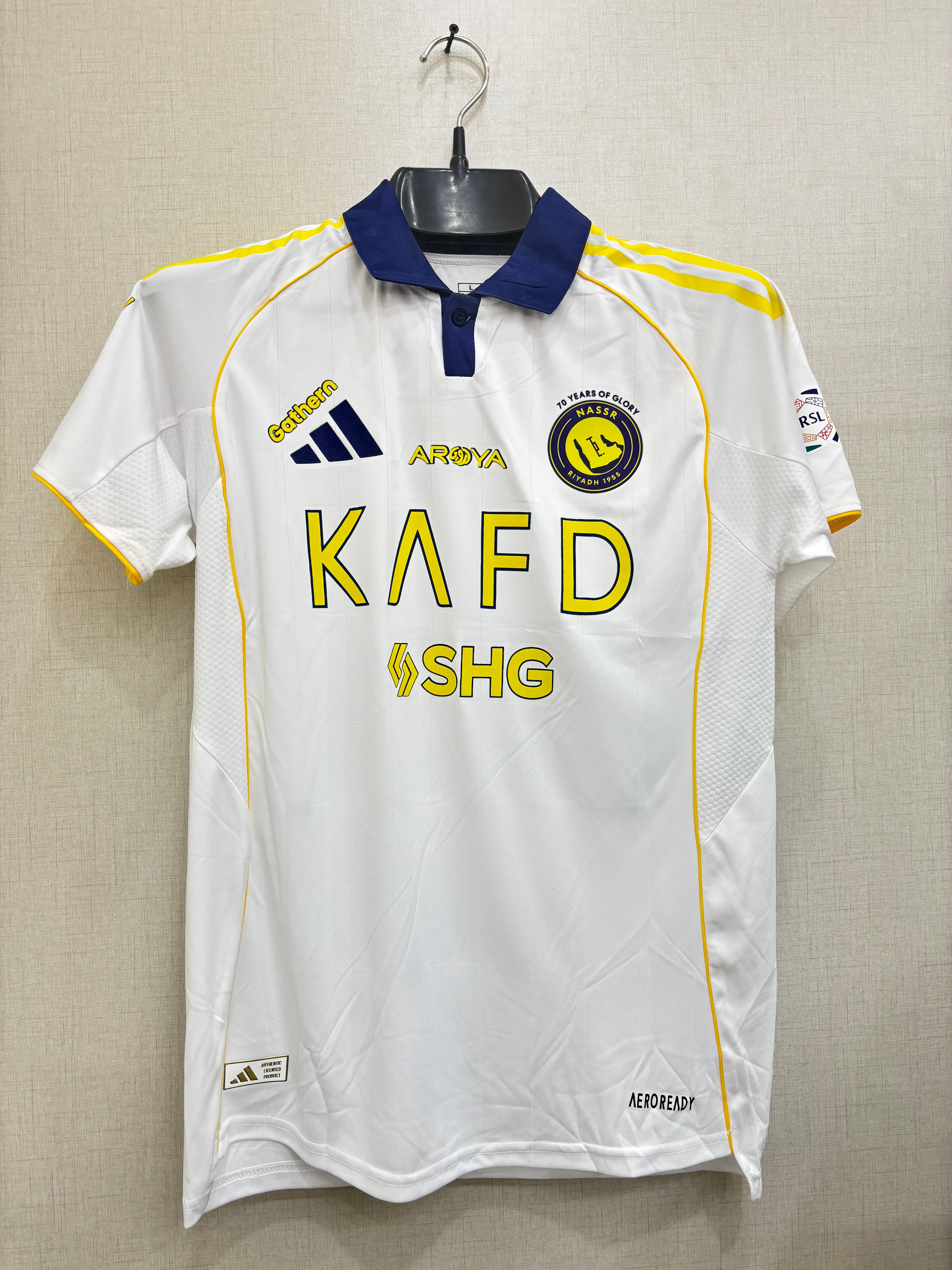 Ronaldo Al Nassr Away 2025-2026 football Jercey