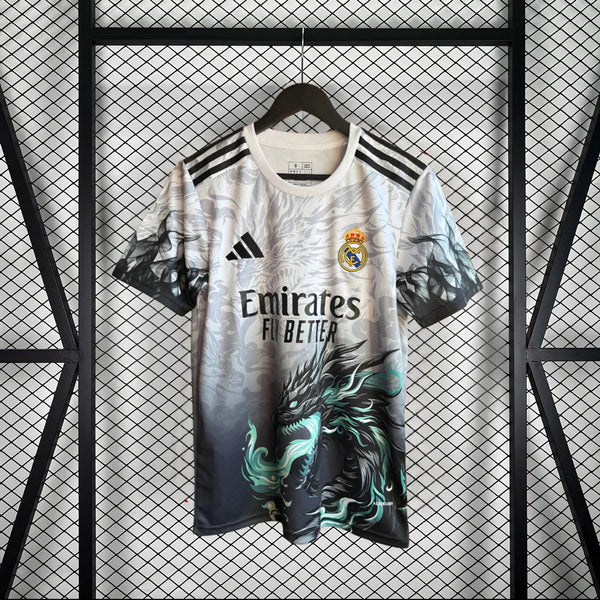 Ronaldo Real Madrid White Dragon Fury Shirt