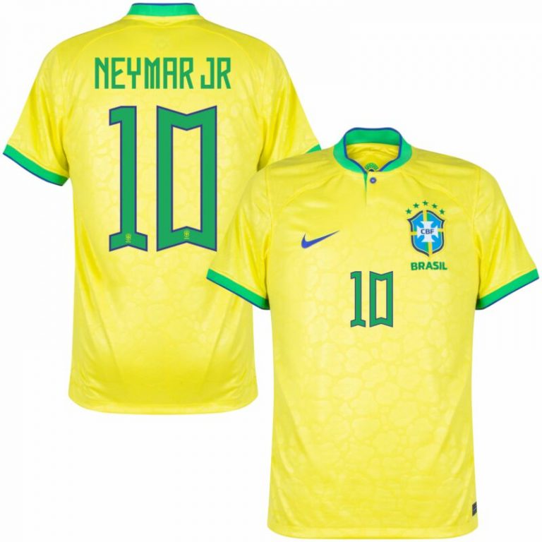 Neymar Brazil World Cup Jersey 2022/23 for FIFA World Cup in Qatar