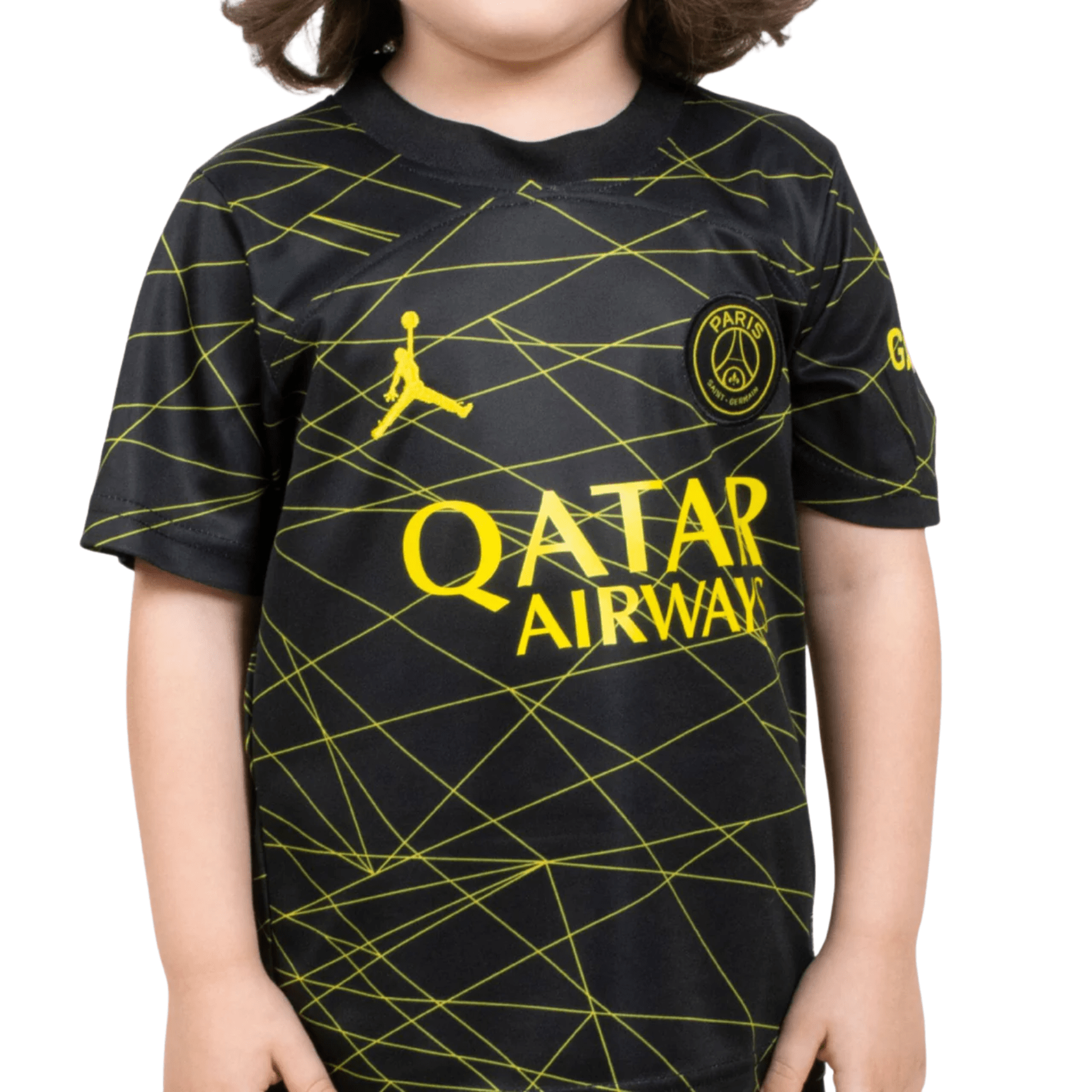 MBappe PSG Embroidered Away Kid Kit™