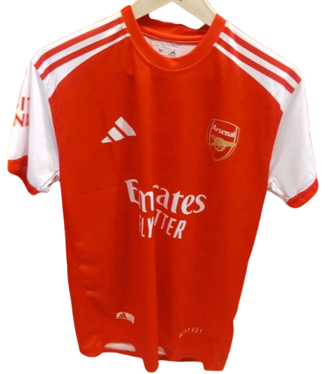 Arsenal adidas Home Shirt 2025-26 -  Saka 7 printing