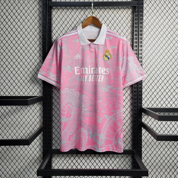 Real Madrid Dragon Pink Shirt – Ronaldo #7 Edition