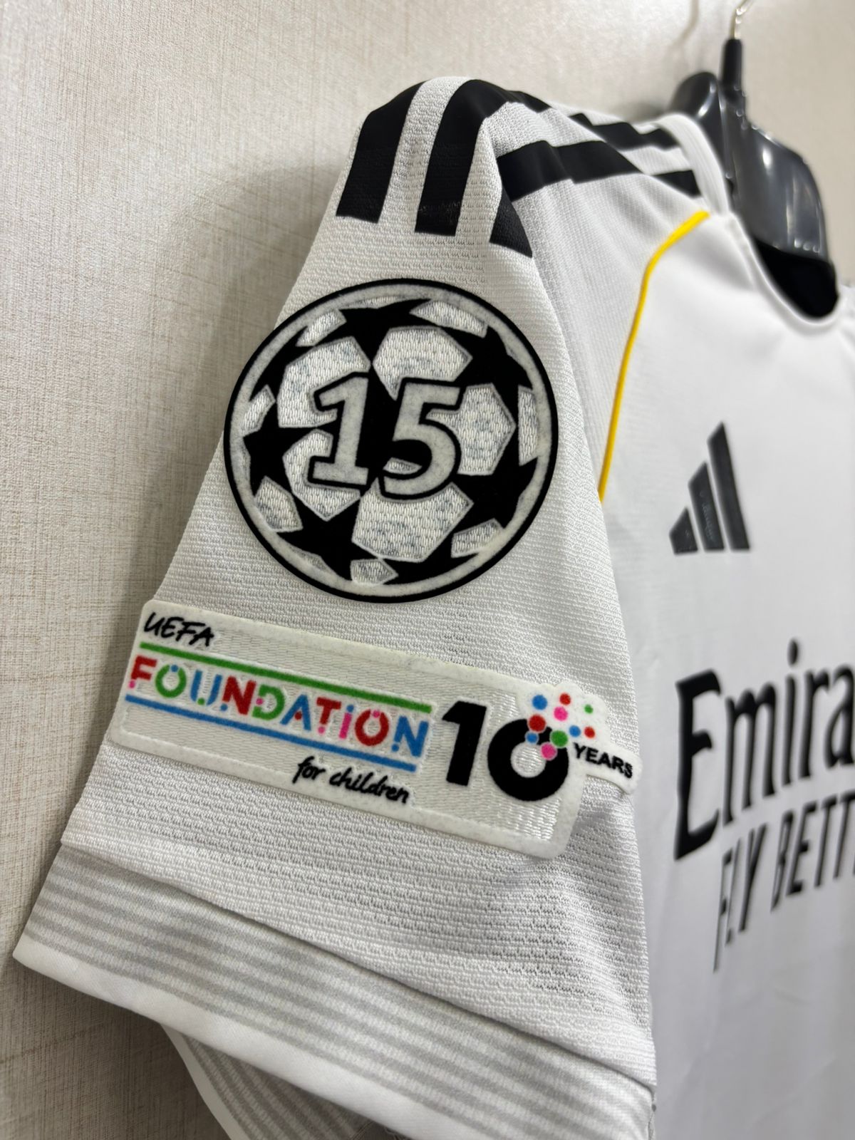 Real Madrid Embroidered Jersey Season 2025-26 – Mbappé & Bellingham